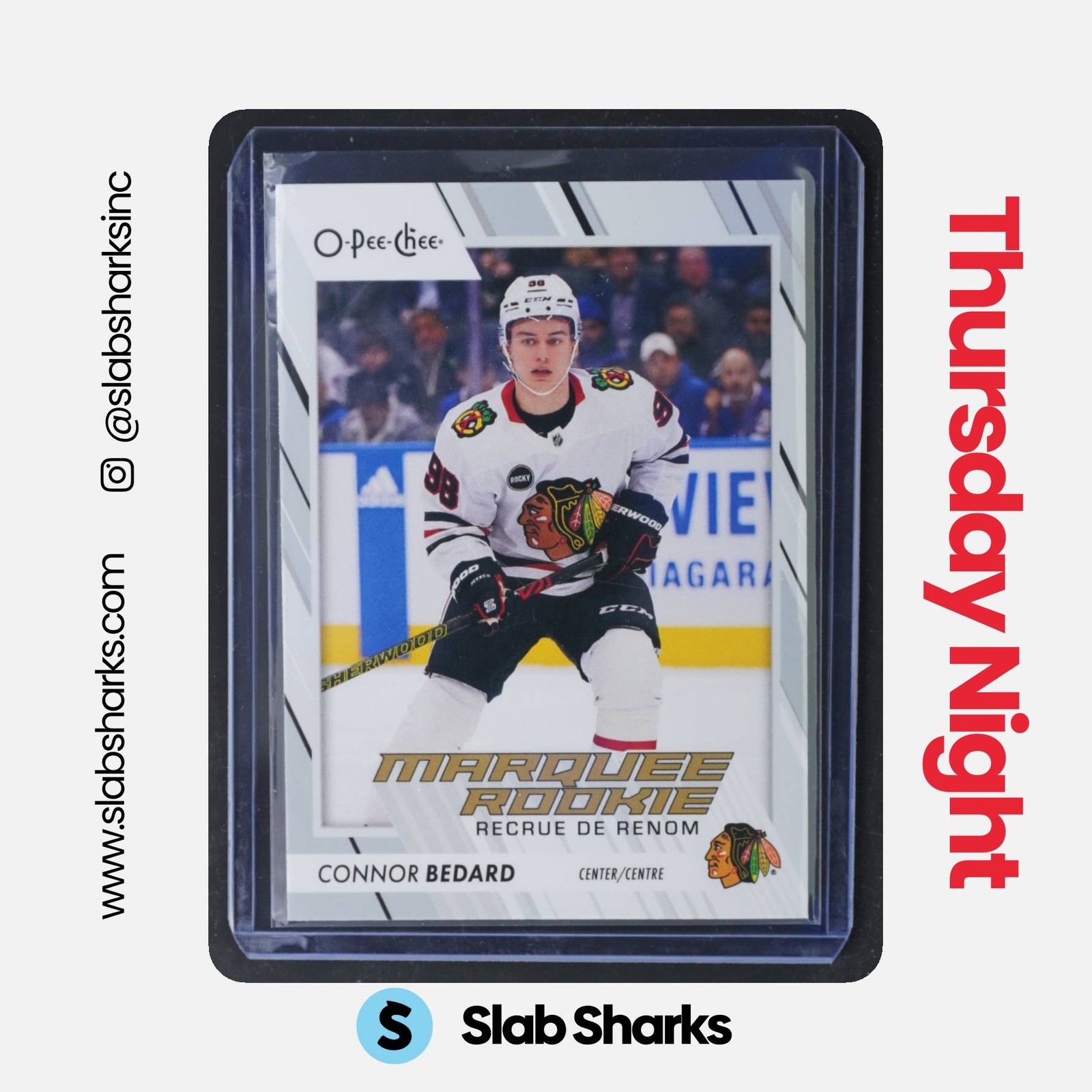 2023 O-PEE-CHEE #582 CONNOR BEDARD RC ROOKIE