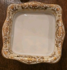 Noritake 16034 Christmas Ball Square Rimmed 5 1/2