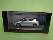 Kyosho Lexus CT200h Diecast Model Black Silver 1/43 Scale Premium Edition