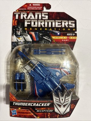 Transformers Generations Deluxe Class DECEPTICON THUNDERCRACKER MOSC