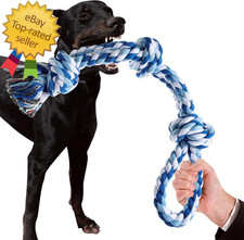 Dog Rope Toys Indestructible Dog Toys, Dog Chew Toys for Aggressive Chewers, Tou