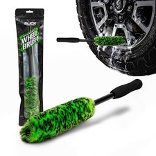 Non-Scratch Wheel Brush Bendable Soft Bristle Rim Wheel Cleaner for Cars Trucks
