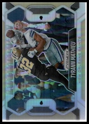 2025 Panini Prizm #2 Tyrann Mathieu Lockdown Silver Prizm