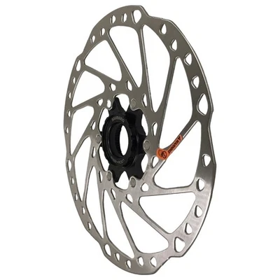 Shimano RT-64-L MTB/ eMTB Disc Brake Rotor Center Lock 203mm w Lockring