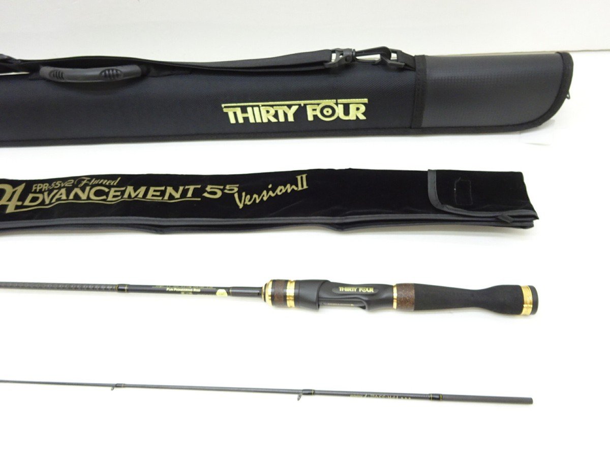 34 Thirty Four Advancement Fpr-55 Ver2 F-Tuned Ajing Rod 34 Thirty Four Advancement Fpr-55 Ver2 F-Tuned Ajing Rod