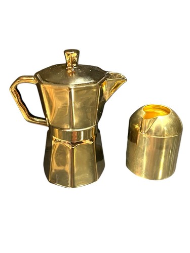 Seletti Estetico Quotidiano Coffee Percolator, Silver +Jug Porcelain USED £80.00 - Picture 17 of 24
