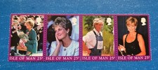 Isle Of Man Stamps, Scott 793 Complete Set MNH, Folded