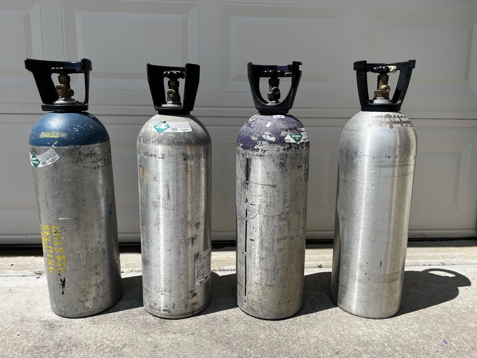 20 LB Aluminum CO2 Tank