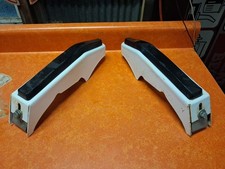 Nos 1978-1996 Chevrolet Gmc G10 G20 G30 Van White Painted Front Bumper Guards