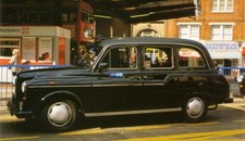 London Black Taxi Cab Souvenir Jumbo Fridge Magnet 96mm x 66mm