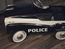 Vintage Metro City Police Pedal Car No. 54 By Instep in Great Condition.