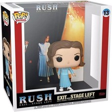 Funko Pop! Albums 13 Rush Exit... Stage Left Vinyl Figure New in Sealed Box