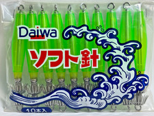 Daiwa Fishing Tackle Fishery Squid hook Soft Hook 10pcs Yellow-green