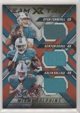2018 XR Team Trios Materials 16/99 Kalen Ballage Kenyan Drake Ryan Tannehill 7ut