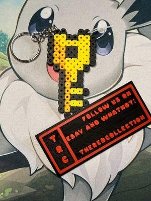 Pixel Perler Bead - Small Dungeon Key - Legend of Zelda - Art Custom Hama Melty
