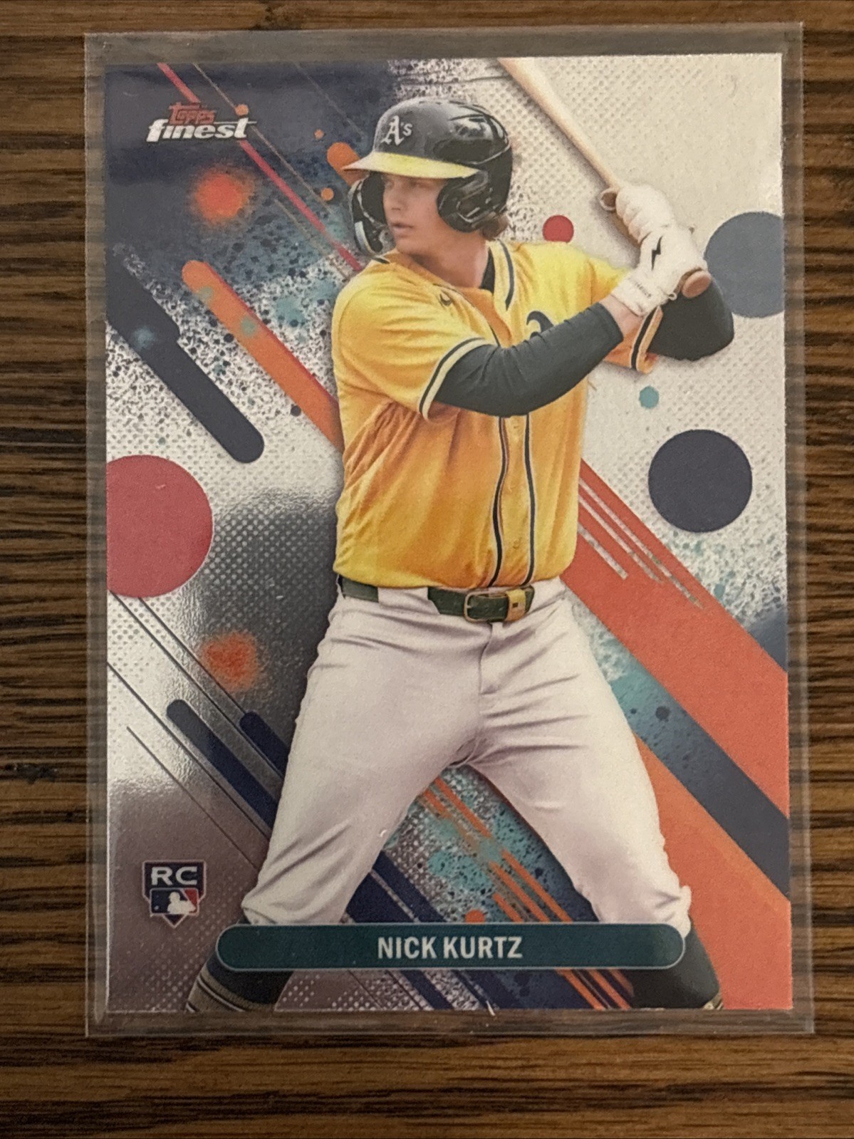 2025 Topps Finest - Common Nick Kurtz #10 Refractor (RC)