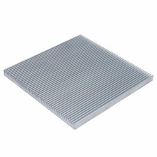 Aluminum Heatsink 120 x 120 x 8mm / 4.72 x x 0.31 Inch Heat Sinks Silver