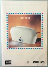 Philips Alessi Toaster HD 2000 Toaster - selten