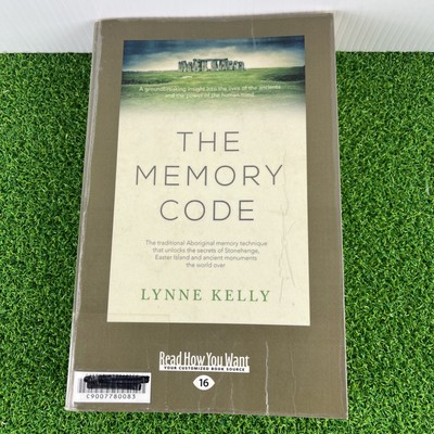 The Memory Code / Lynne Kelly Large Print  Paperback Aboriginal Memory Technique