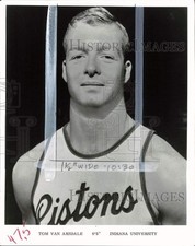 1969 Press Photo Tom Van Arsdale, basketball player of Indiana University
