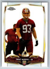 Trent Murphy 2014 Topps Chrome #217 Washington Redskins Refractor RC See Photos
