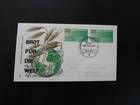 food programme "bread for the world" FAO FDC Germany 1972 (2)