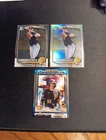 2025 Bowman Chrome  Konnor Griffin 3 Card Lot Base, Refractor, Prized Prospect