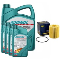 MotoröL Set 5W-30 Giga Light MV 0530 LL 9 Liter + ÖLfilter FüR Lexus LS GS 460