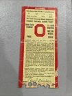 1978 Ohio State Buckeyes Student Football Season Ticket Pass