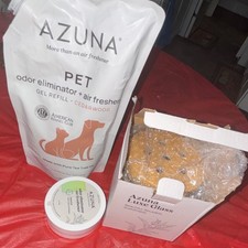 Azuna Pet Odor Eliminator Air Freshener Gel Refill Cedarwood Deodorizer