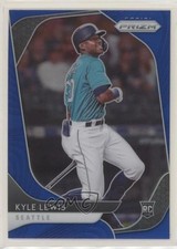 2020 Panini Prizm Blue Prizm Kyle Lewis #94 Rookie RC 0a4s