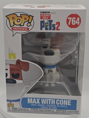 Funko Pop - The Secret Life of Pets 2 Max with Cone 764