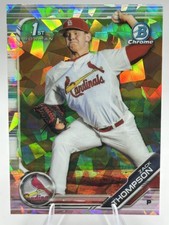 2019 Bowman Draft Sapphire Edition Zack Thompson St. Louis Cardinals