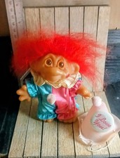 Vintage 1980s "Clown" Troll Doll Red Hair
