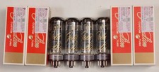 Genalex KT77 Gold Lion Vacuum Tubes Russia Made 4 Unused Tubes