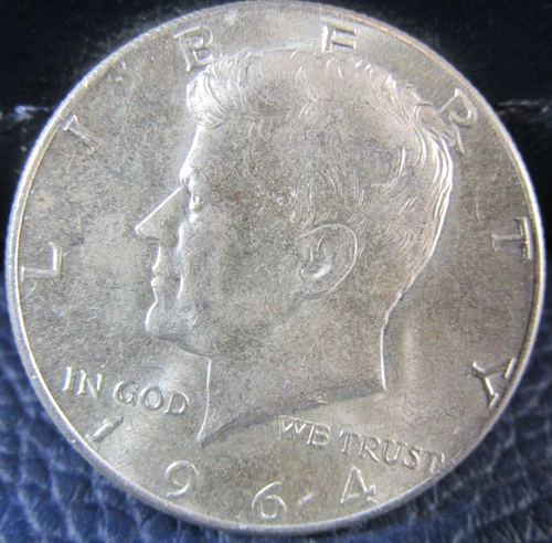 1964 P Kennedy Half Dollar 90% Silver - Lot Of 1 Very Good Condition b