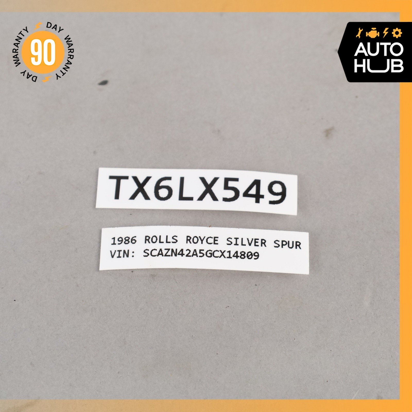 Rolls-Royce Silver Spur Turbo 1981-1986 Thermostat
