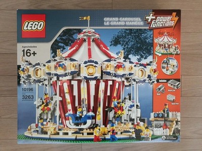 Lego 10196 Großes Karussell 3263 Teile sehr seltener Artikel VERSIEGELT