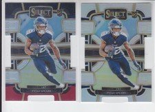 2 - 2023 Select TYJAE SPEARS RC Die Cut Silver Prizm + Black Red Titans #97