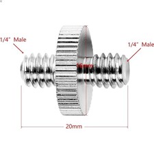 Universal 1/4-20 Tripod Screw Adapter Set - 5 Pack for Professional Use