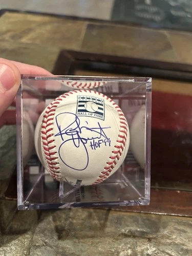 Robin Yount Signed Hall Of Fame Baseball Milwaukee Brewers JSA