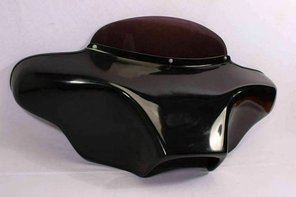 CARENADO MURCIÉLAGO PARABRISAS 4 YAMAHA VSTAR V STAR 1300 PROTECTOR FIBRA DE VIDRIO 4X5" SPKS Foto 3 de 4