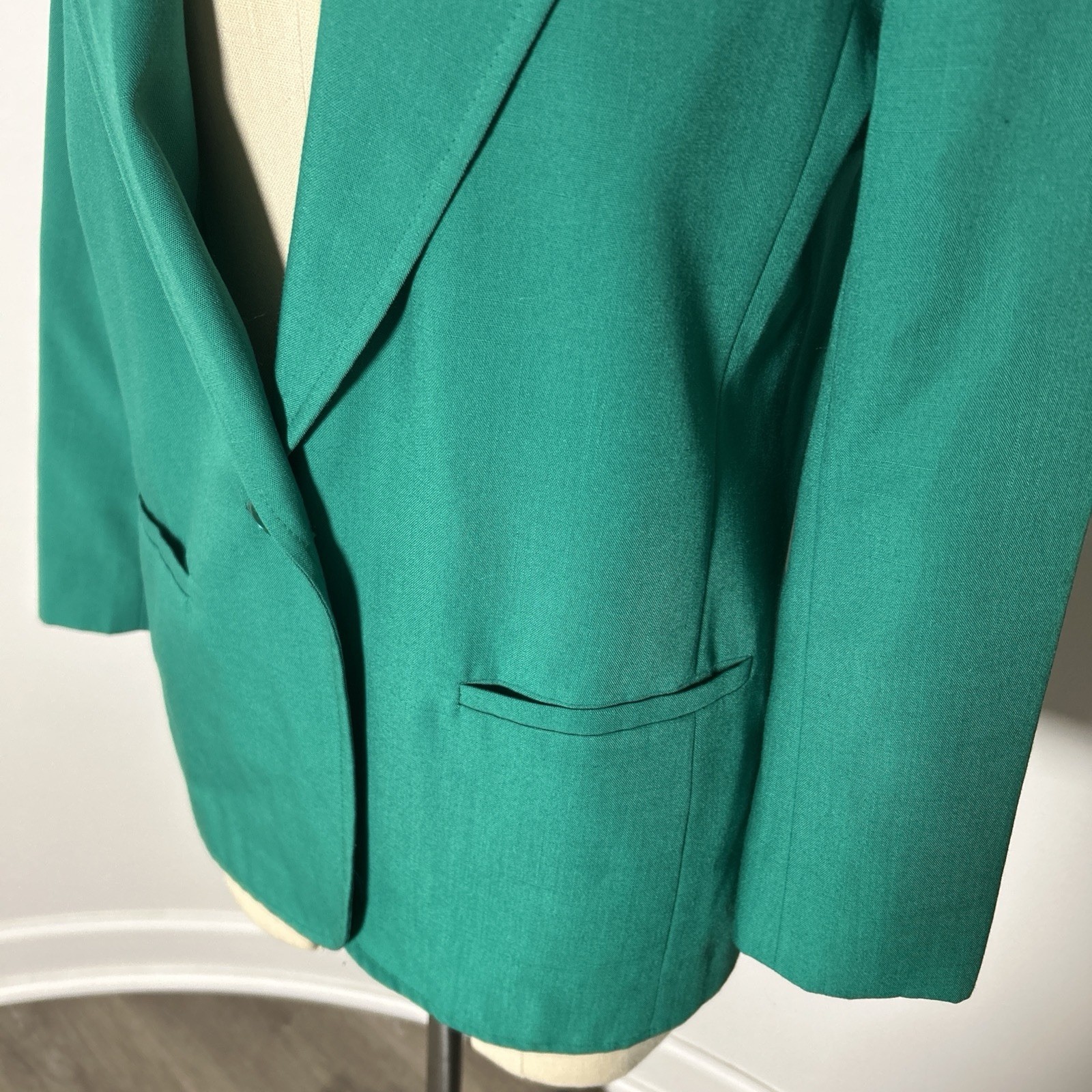 Vintage Emerald Green Pendleton Sophisticates Bla… - image 3