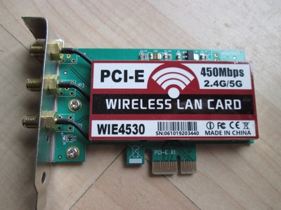 WIE4530 PCI-E PCIe X1 Wireless Card 2.4/5G WiFi Dual Band Adapter #C104AB