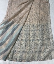 Sheer Scarf Multiple Patterns 43 x70 Pink Gray Teal