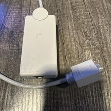 Vintage Apple Ethernet Twisted-Pair Transceiver M0437 RJ45 AAUI Adapter Beige