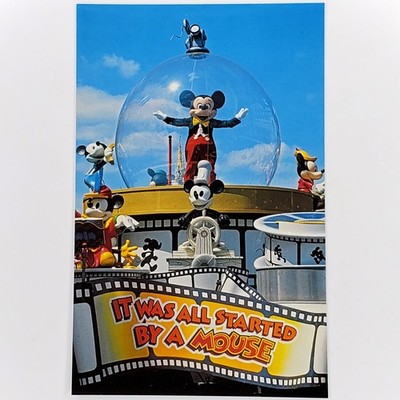 Share a Dream Come True Parade Postcard Disney World Magic Kingdom Mickey Mouse
