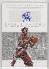 2015 National Treasures College Signatures Silver /25 Elfrid Payton #25 Auto 5w7