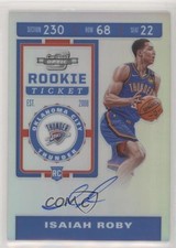 2019-20 Panini Contenders Optic Rookie Ticket Isaiah Roby #134 Auto 5xx