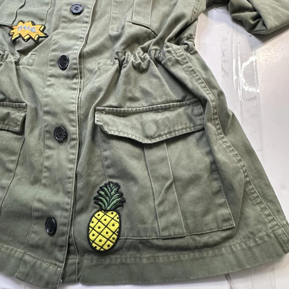 Parches de chaqueta para mujer Forever 21 verde oliva talla L #2027 Foto 3 de 4